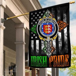 Irish House-of-O-MEARA Coat of Arms Irish Pride Garden Flag Irish American Flag ScotsTee Shop