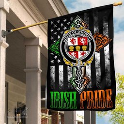 Irish House-of-O-MURPHY-(Muskerry) Coat of Arms Irish Pride Garden Flag Irish American Flag ScotsTee Shop