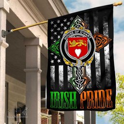 Irish House-of-O-HART Coat of Arms Irish Pride Garden Flag Irish American Flag ScotsTee Shop