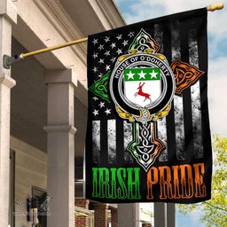 Irish House-of-O-DOHERTY Coat of Arms Irish Pride Garden Flag Irish American Flag ScotsTee Shop