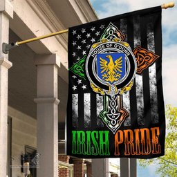Irish House-of-O-DUNN Coat of Arms Irish Pride Garden Flag Irish American Flag ScotsTee Shop