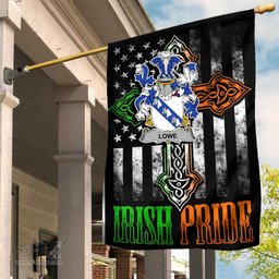 Irish Lowe Coat of Arms Irish Pride Garden Flag Irish American Flag ScotsTee Shop