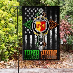 Irish House-of-O-HEYNE Coat of Arms Irish Pride Garden Flag Irish American Flag ScotsTee Shop