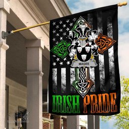 Irish Magee-or-McGee Coat of Arms Irish Pride Garden Flag Irish American Flag ScotsTee Shop