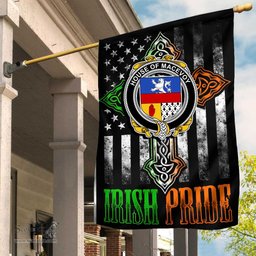 Irish House-of-MACEVOY Coat of Arms Irish Pride Garden Flag Irish American Flag ScotsTee Shop