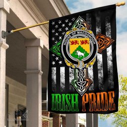 Irish House-of-MACDONOGH-(Connacht) Coat of Arms Irish Pride Garden Flag Irish American Flag ScotsTee Shop
