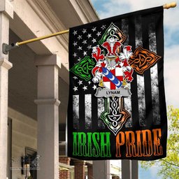 Irish Lynam-or-O-Lynam Coat of Arms Irish Pride Garden Flag Irish American Flag ScotsTee Shop