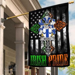 Irish McCall Coat of Arms Irish Pride Garden Flag Irish American Flag ScotsTee Shop