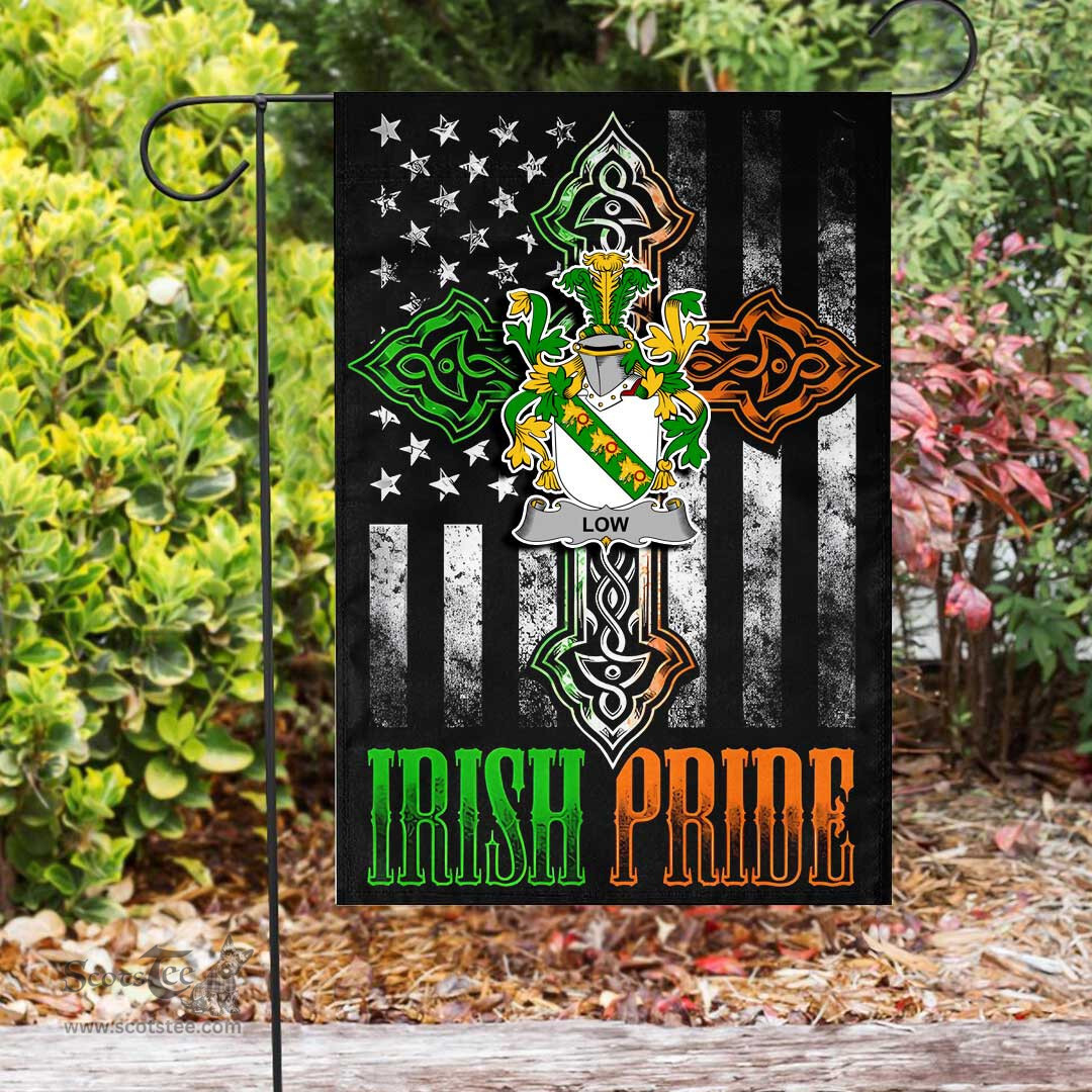 Irish Low Coat of Arms Irish Pride Garden Flag Irish American Flag ScotsTee Shop
