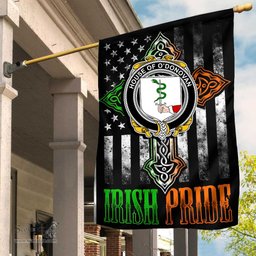 Irish House-of-O-DONOVAN Coat of Arms Irish Pride Garden Flag Irish American Flag ScotsTee Shop