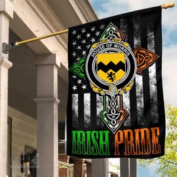Irish House-of-MORRIS Coat of Arms Irish Pride Garden Flag Irish American Flag ScotsTee Shop