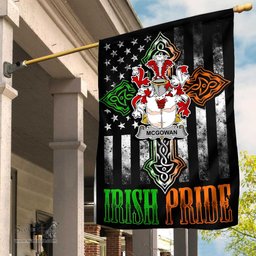 Irish McGowan-or-McGouan Coat of Arms Irish Pride Garden Flag Irish American Flag ScotsTee Shop