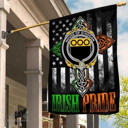 Irish House-of-O-HOGAN Coat of Arms Irish Pride Garden Flag Irish American Flag ScotsTee Shop