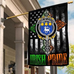 Irish House-of-O-FLYNN Coat of Arms Irish Pride Garden Flag Irish American Flag ScotsTee Shop