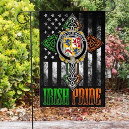 Irish House-of-O-MAHONY Coat of Arms Irish Pride Garden Flag Irish American Flag ScotsTee Shop