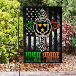 Irish House-of-O-MORAN Coat of Arms Irish Pride Garden Flag Irish American Flag ScotsTee Shop