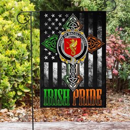 Irish House-of-MACGILLYCUDDY Coat of Arms Irish Pride Garden Flag Irish American Flag ScotsTee Shop