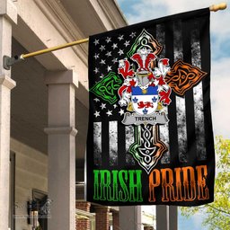 Irish Trench Coat of Arms Irish Pride Garden Flag Irish American Flag ScotsTee Shop