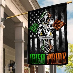 Irish Palliser Coat of Arms Irish Pride Garden Flag Irish American Flag ScotsTee Shop