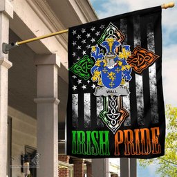Irish Wall Coat of Arms Irish Pride Garden Flag Irish American Flag ScotsTee Shop