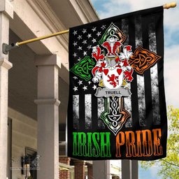 Irish Truell Coat of Arms Irish Pride Garden Flag Irish American Flag ScotsTee Shop