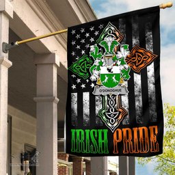 Irish O-Donoghue Coat of Arms Irish Pride Garden Flag Irish American Flag ScotsTee Shop
