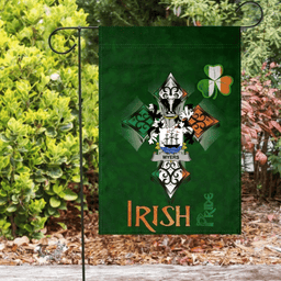 ScotsTee Shop Irish Myers Coat of Arms Irish Pride Garden Flag Shamrock Ireland Flag
