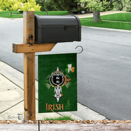 ScotsTee Shop Irish House of O'NEILAN Coat of Arms Irish Pride Garden Flag Shamrock Ireland Flag