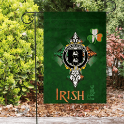 ScotsTee Shop Irish House of O'NEILAN Coat of Arms Irish Pride Garden Flag Shamrock Ireland Flag