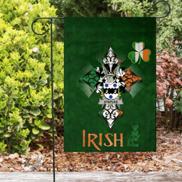 ScotsTee Shop Irish Staples Coat of Arms Irish Pride Garden Flag Shamrock Ireland Flag