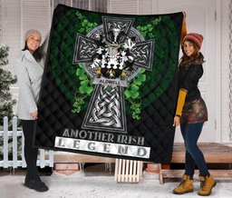 ScotsTee Shop Irish Aldwell Coat of Arms Family Crest Ireland Quilt Ireland Legend Quilt