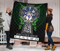 ScotsTee Shop Irish Adair Coat of Arms Family Crest Ireland Quilt Ireland Legend Quilt