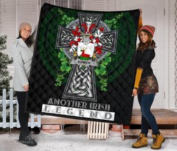 ScotsTee Shop Irish Bowen Coat of Arms Family Crest Ireland Quilt Ireland Legend Quilt