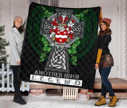ScotsTee Shop Irish Everard Coat of Arms Family Crest Ireland Quilt Ireland Legend Quilt