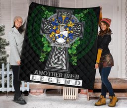 ScotsTee Shop Irish Eardley Coat of Arms Family Crest Ireland Quilt Ireland Legend Quilt