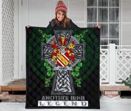 ScotsTee Shop Irish Heath Coat of Arms Family Crest Ireland Quilt Ireland Legend Quilt