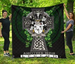 ScotsTee Shop Irish Gibbs Coat of Arms Family Crest Ireland Quilt Ireland Legend Quilt