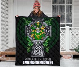ScotsTee Shop Irish Keefe or O'Keefe Coat of Arms Family Crest Ireland Quilt Ireland Legend Quilt
