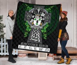 ScotsTee Shop Irish Killeen or O'Killeen Coat of Arms Family Crest Ireland Quilt Ireland Legend Quilt