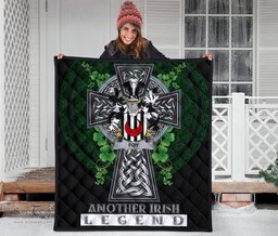 ScotsTee Shop Irish Foy or O'Fie Coat of Arms Family Crest Ireland Quilt Ireland Legend Quilt