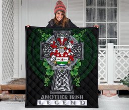 ScotsTee Shop Irish Gaffney Coat of Arms Family Crest Ireland Quilt Ireland Legend Quilt