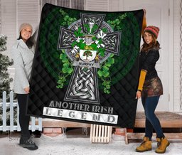 ScotsTee Shop Irish Murphy (Wexford) Coat of Arms Family Crest Ireland Quilt Ireland Legend Quilt