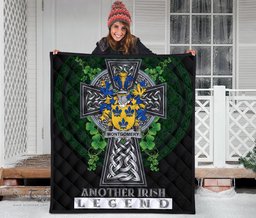 ScotsTee Shop Irish Montgomery Coat of Arms Family Crest Ireland Quilt Ireland Legend Quilt
