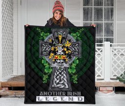ScotsTee Shop Irish Tyler Coat of Arms Family Crest Ireland Quilt Ireland Legend Quilt