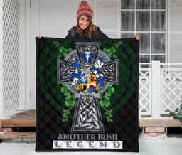 ScotsTee Shop Irish Neill or McNeill Coat of Arms Family Crest Ireland Quilt Ireland Legend Quilt