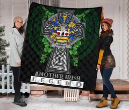 ScotsTee Shop Irish Torway Coat of Arms Family Crest Ireland Quilt Ireland Legend Quilt