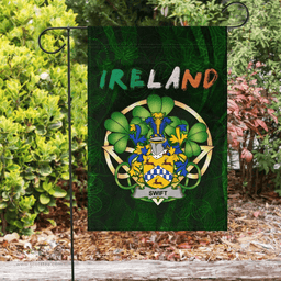 ScotsTee Shop Irish Swift Coat of Arms Irish Pride Garden Flag Irish Shamrock Flag