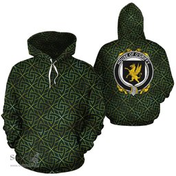 ScotsTee Shop Irish O'Griffy Coat of Arms Family Crest Ireland Hoodie Irish Gold Symbol Hoodie
