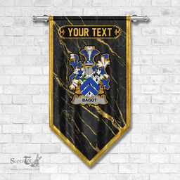 ScotsTee Shop Irish Bagot Coat of Arms Irish Family Crest Irish Gonfalon