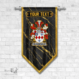 ScotsTee Shop Irish Bloomfield Coat of Arms Irish Family Crest Irish Gonfalon